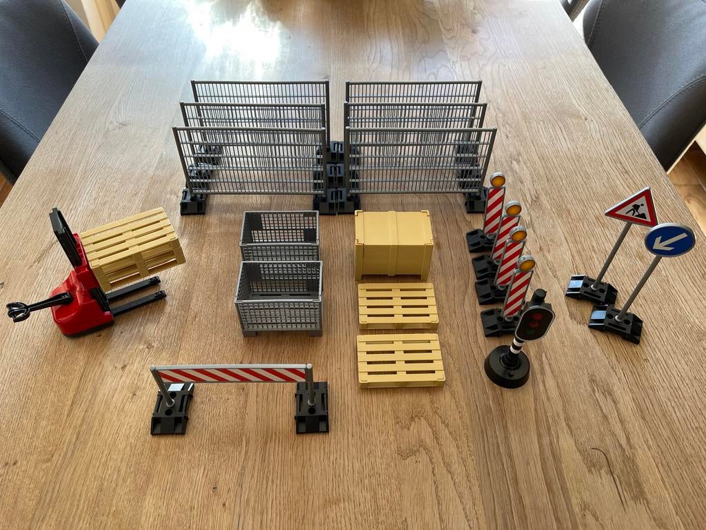 Bouwplaats accessoires set, Ophalen of Verzenden, Zo goed als nieuw, Jongen of Meisje