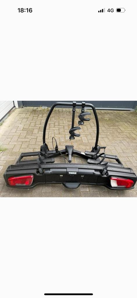 Thule velospace compleet met 3 frame houders, Auto diversen, Fietsendragers, Ophalen of Verzenden, Trekhaakdrager