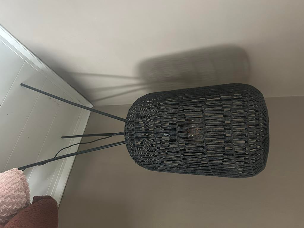 Mooie Kwantum vloerlamp - Zo goed als nieuw, Ophalen, Zo goed als nieuw, Metaal, 100 tot 150 cm