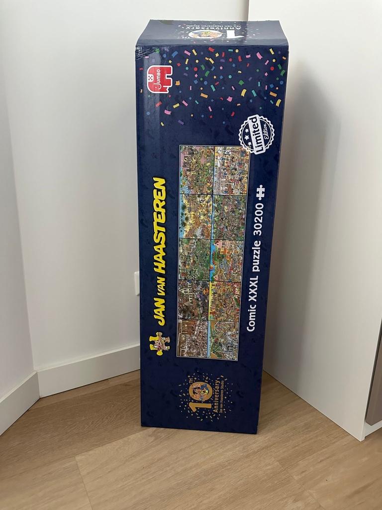 Jan van Haasteren XXXL puzzel, Hobby en Vrije tijd, Denksport en Puzzels, Ophalen, Meer dan 1500 stukjes, Gebruikt, Legpuzzel