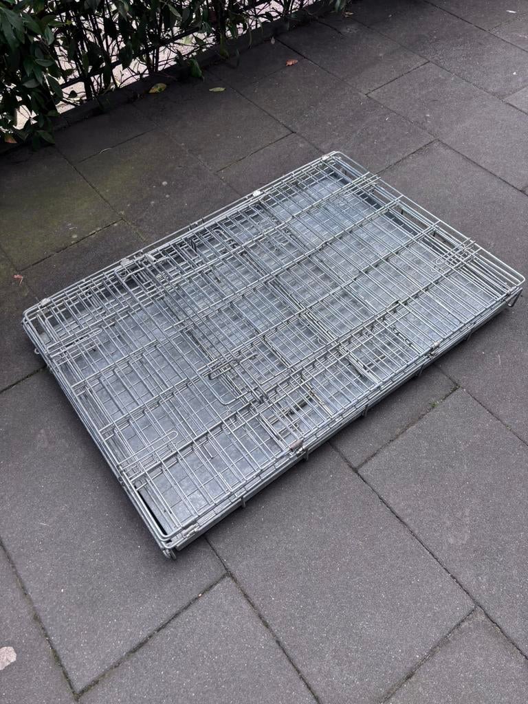 Roestvrijstalen inklapbare bench, Ophalen, Zo goed als nieuw, 75 tot 110 cm, Minder dan 65 cm
