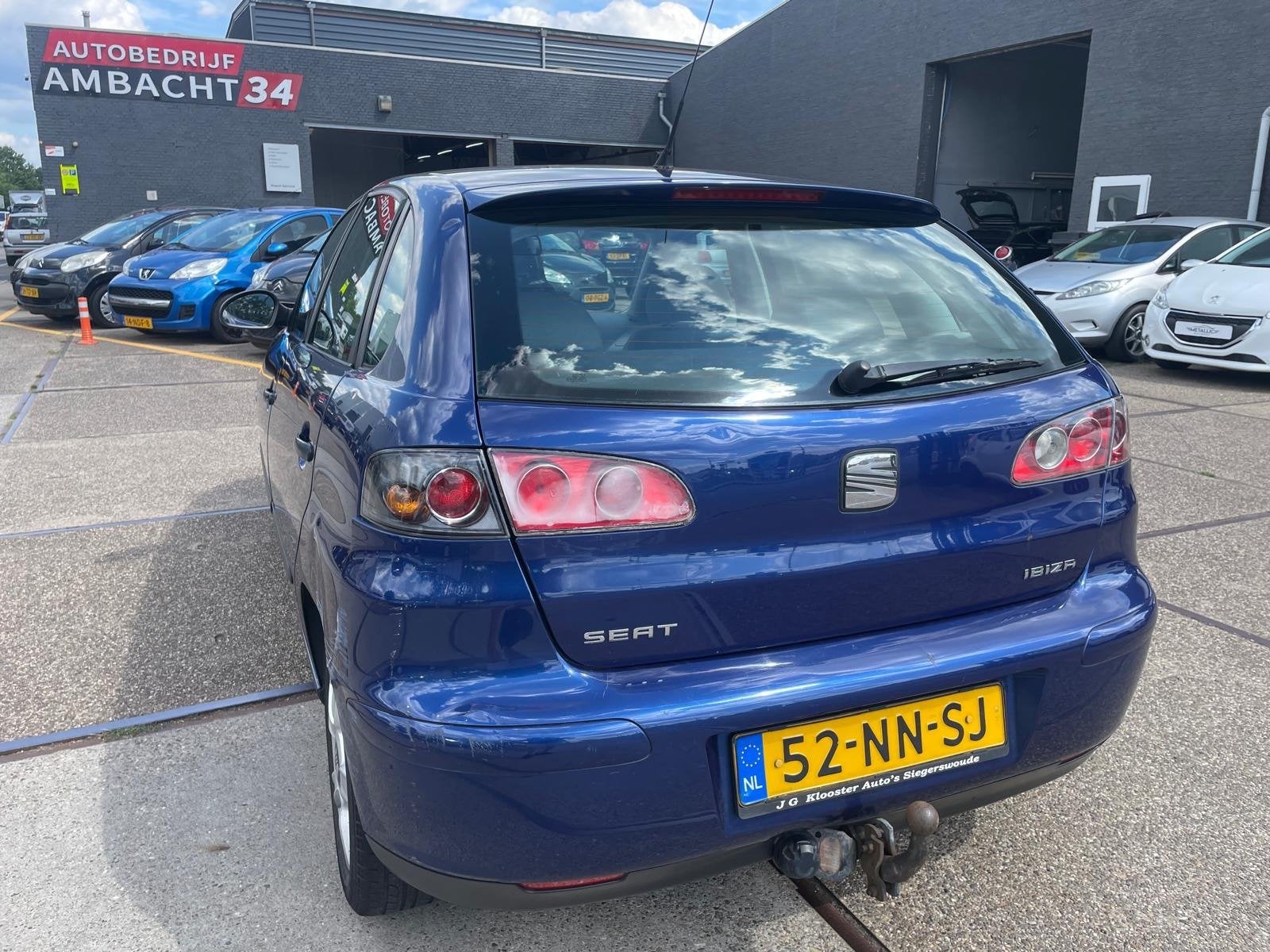 Seat Ibiza 1.4-16V Stella, Auto's, Seat, Voorwielaandrijving, 15 km/l, Blauw, Ibiza
