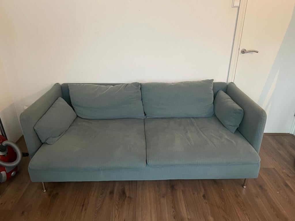 Bank gratis ophalen, Huis en Inrichting, Ophalen, Gebruikt, Tweepersoons, 75 tot 100 cm