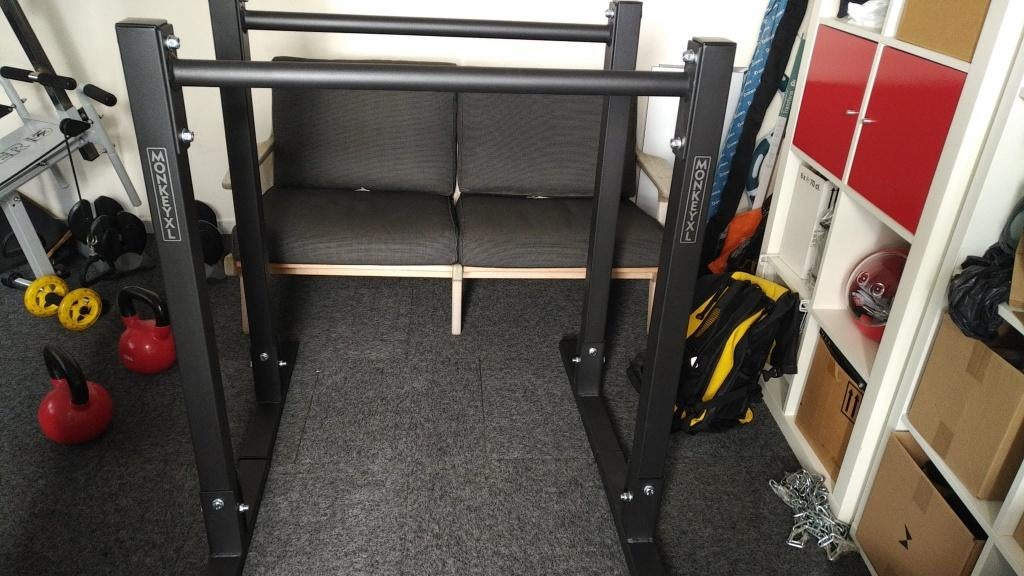 Monkey XL dip bar "the muscle" VERZINKT, Ophalen, Overige typen, Nieuw, Metaal