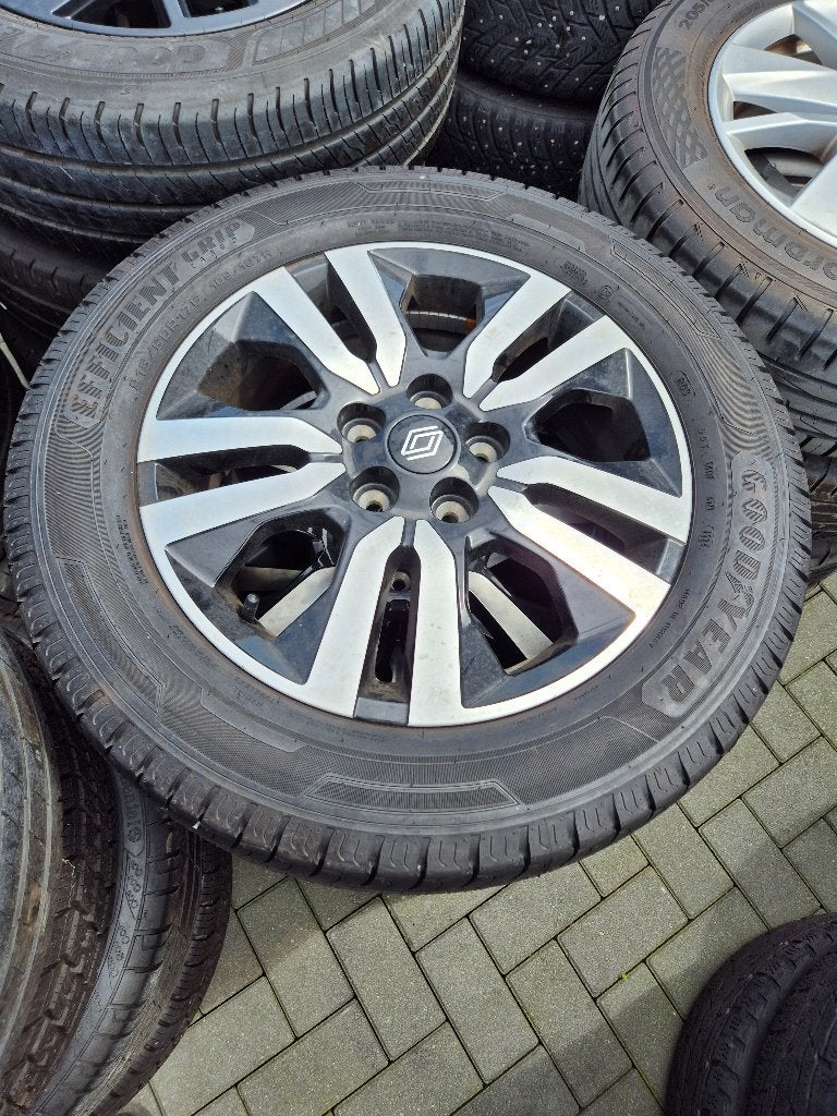 Renault trafic velgenset zwart orgineel, Ophalen, Velg(en), 17 inch, Zomerbanden