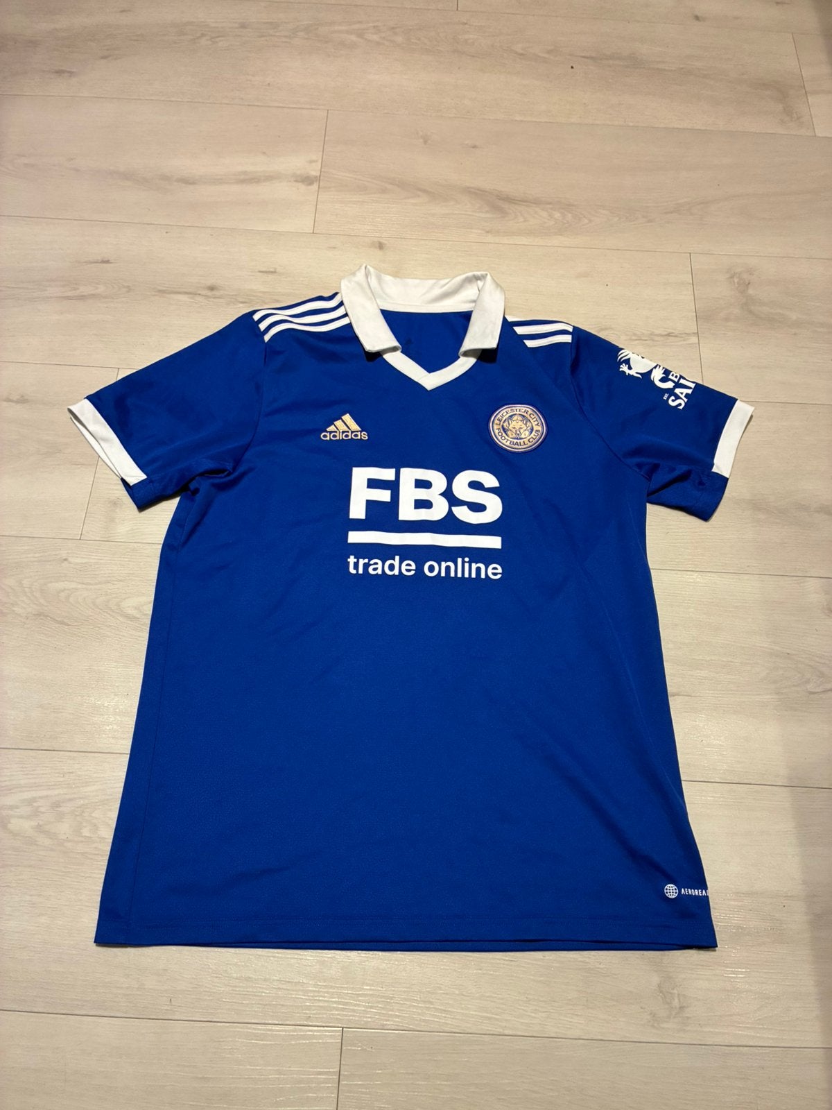 Origineel Leicester city shirt maat L, Ophalen of Verzenden, Zo goed als nieuw, Buitenlandse clubs, Shirt