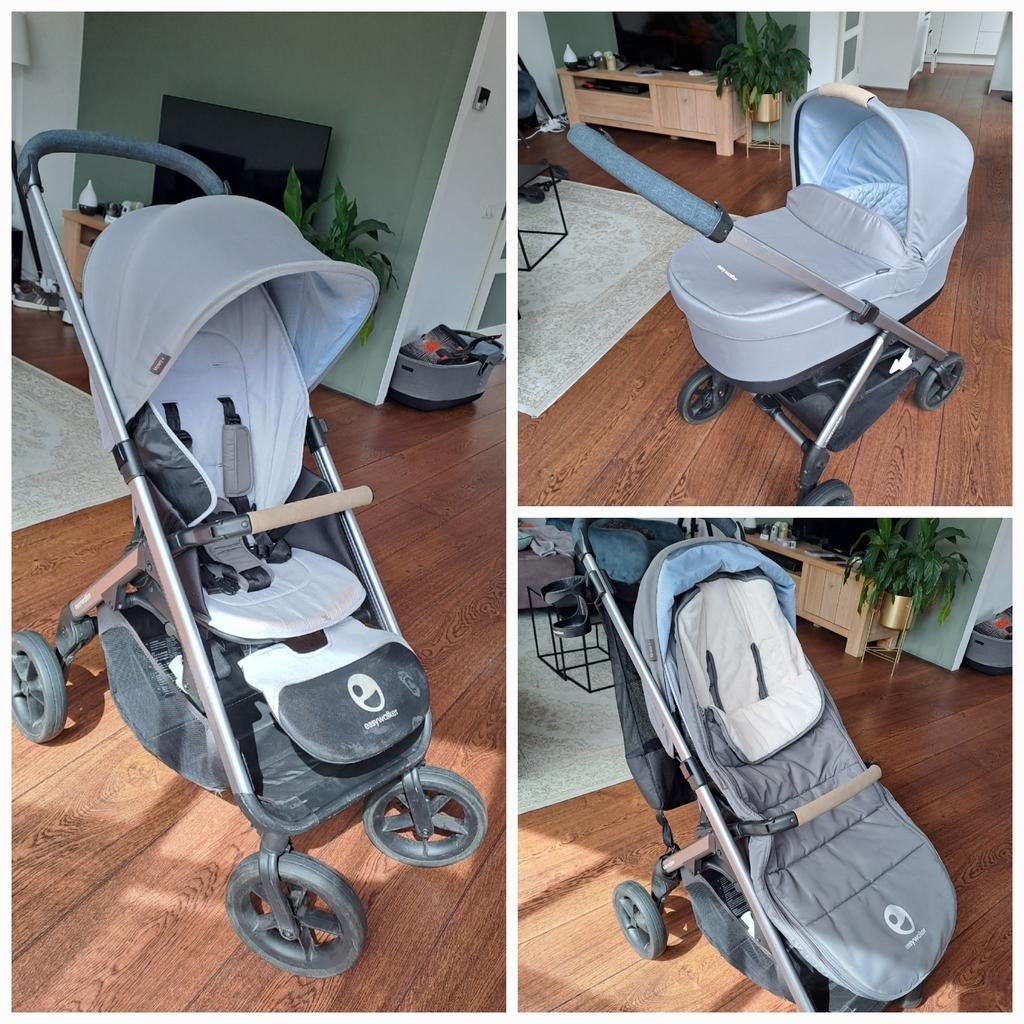 Easywalker 2in1 wandelwagen/kinderwagen, Ophalen, Gebruikt, Overige merken, Verstelbare duwstang