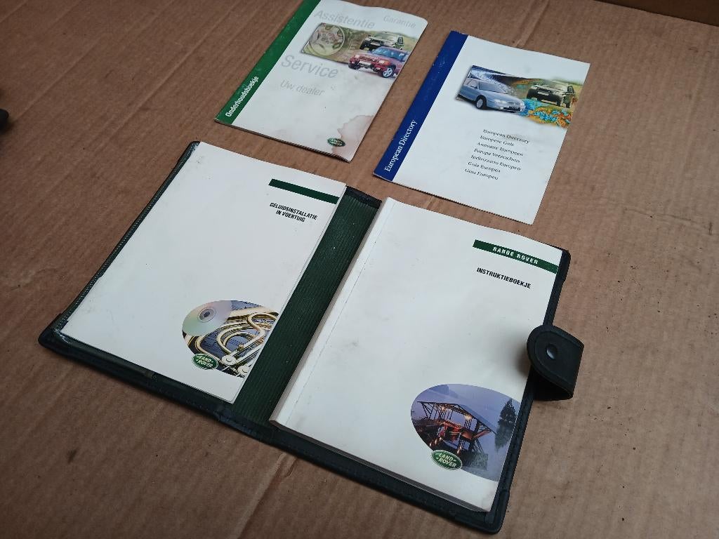 Handleiding Range Rover P38 Boekjes Map Instructieboekje, Ophalen of Verzenden
