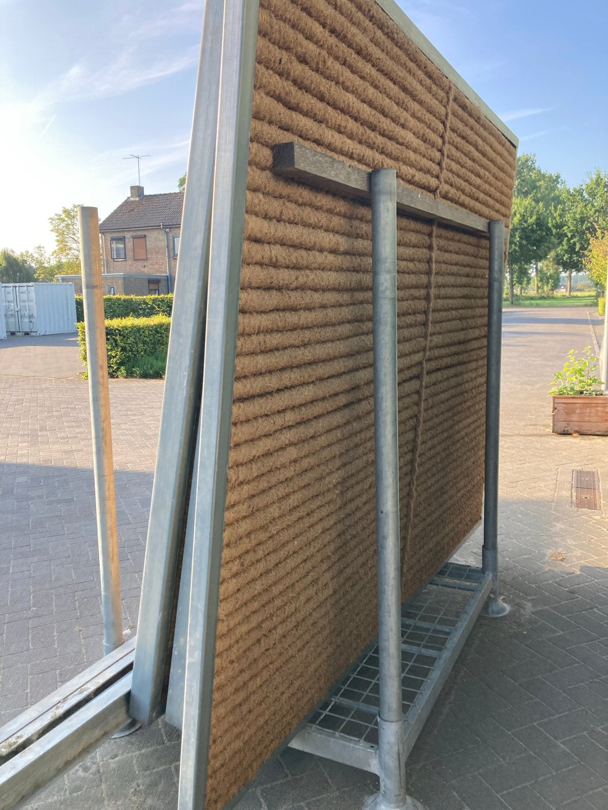 Kokos windscherm, Ophalen, Gebruikt, 200 cm of meer, 150 tot 200 cm