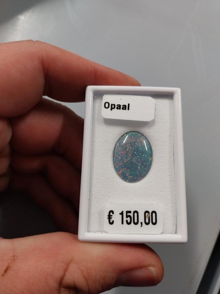 Grote opaal triplet, Ophalen of Verzenden