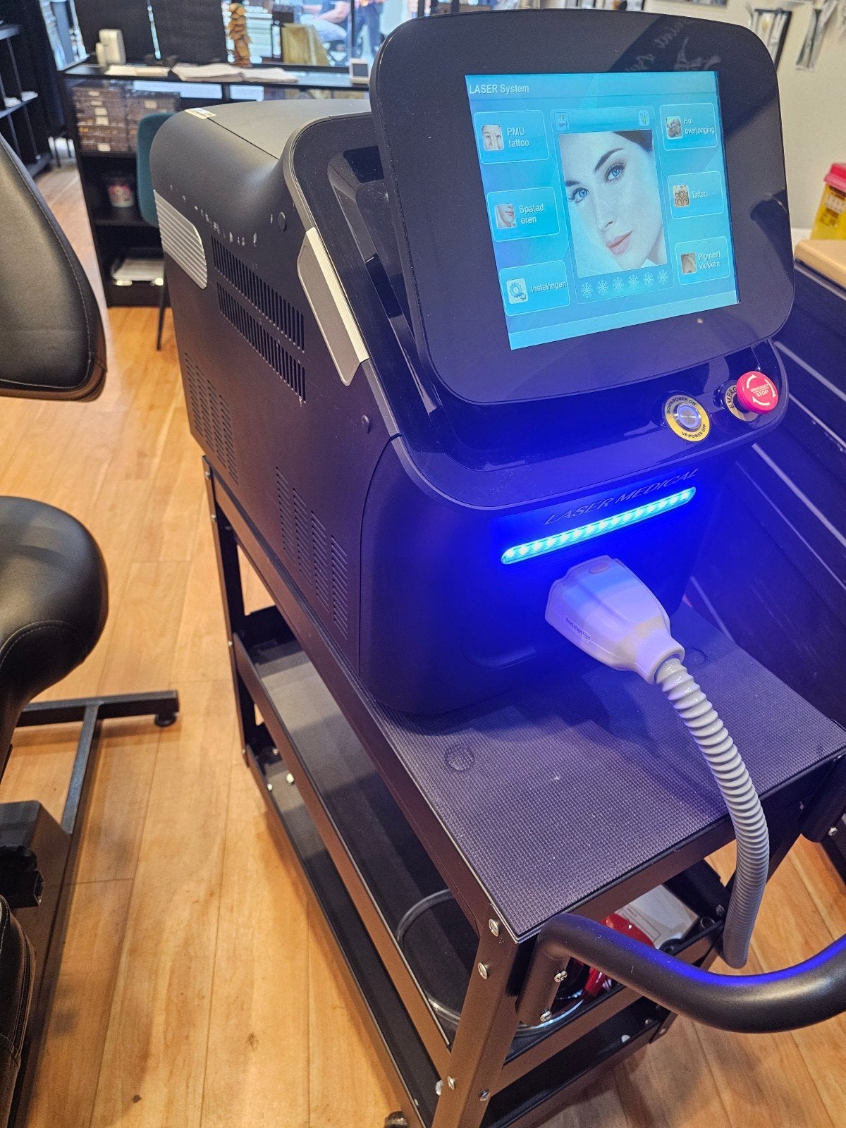 yag laser, Huidbehandeling