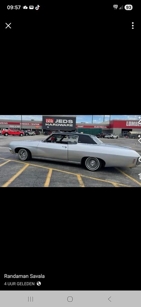 Gezocht onderdelen voor chevrolet impala 1970 coupé., Ophalen of Verzenden, Chevrolet
