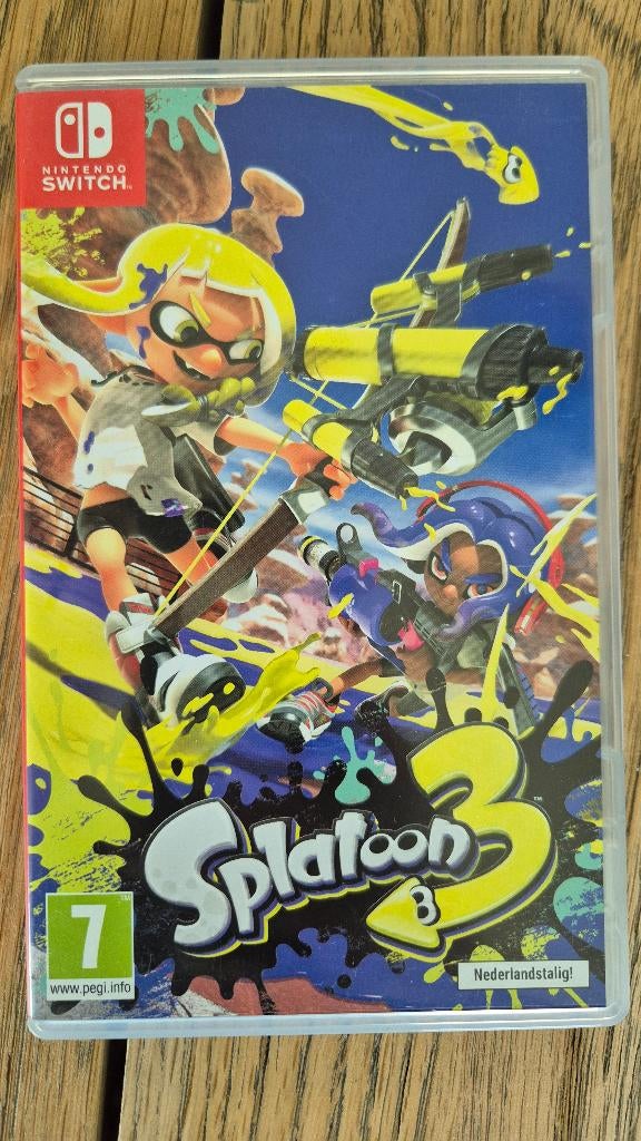 Splatoon 3 - Nintendo Switch, Spelcomputers en Games, Games | Nintendo Switch, Avontuur en Actie, Online, 1 speler, Ophalen of Verzenden