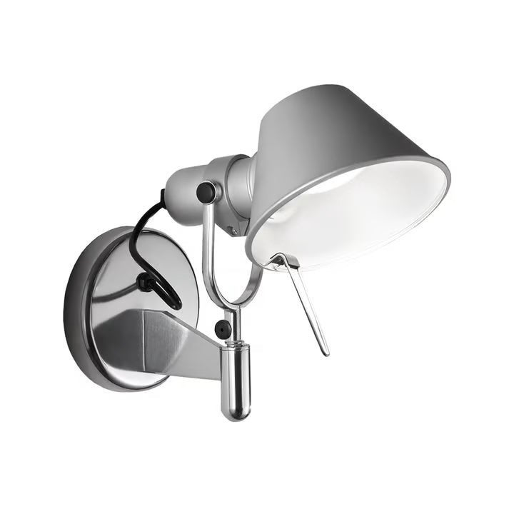 2x Artemide Tolomeo Faretto Wandlamp 280mm izgs, Ophalen of Verzenden, Gebruikt, Metaal, Wandlamp