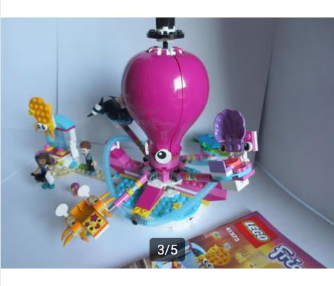 41373 Friends Kermisset Octopus., Lego, Friends, Ophalen of Verzenden, Complete set