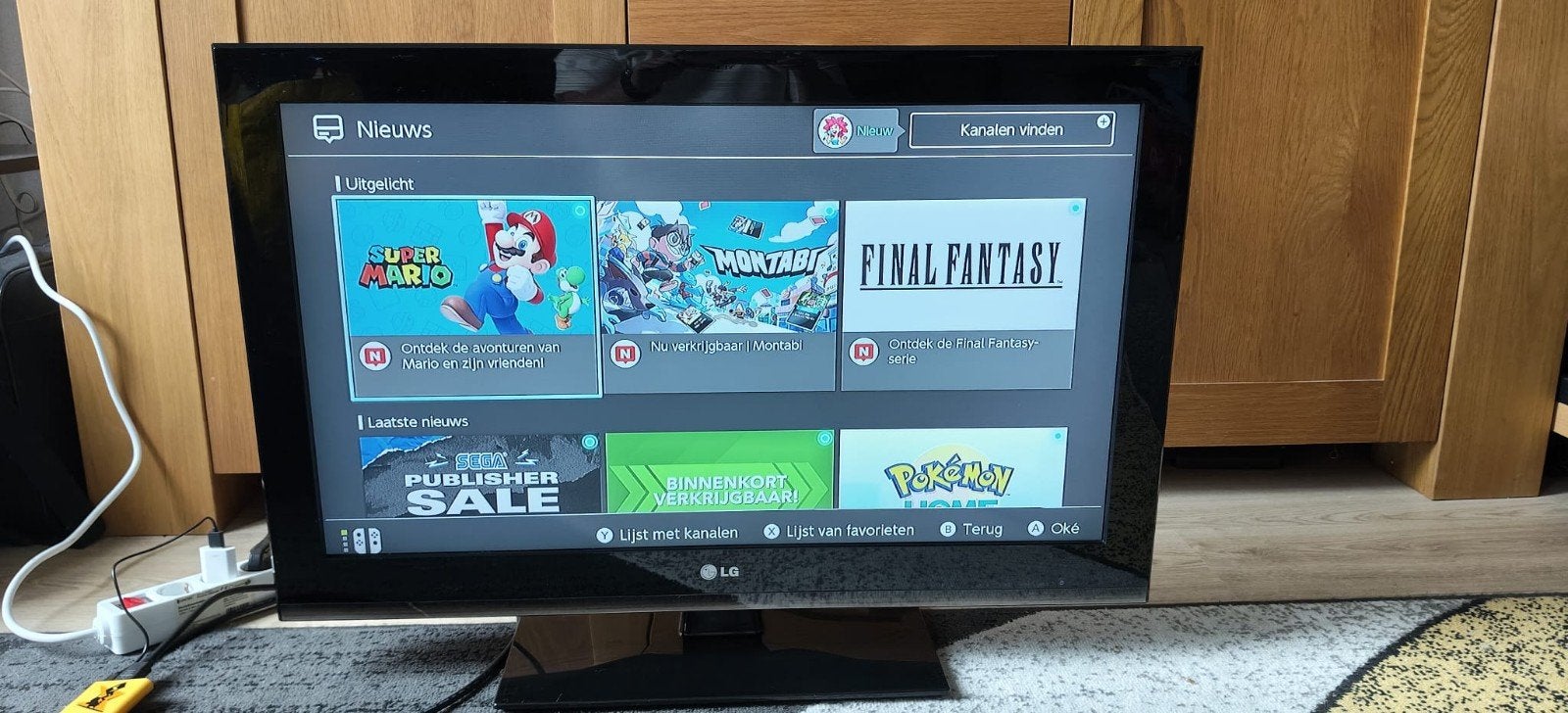 LG tv 32 inch, Ophalen, 50 Hz, Onbekend, 80 tot 100 cm