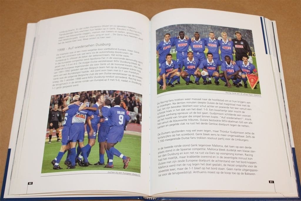 Racing Genk [1988-2001] — De Eerste Grote Successen, Ophalen of Verzenden, Zo goed als nieuw, Watersport en Hengelsport