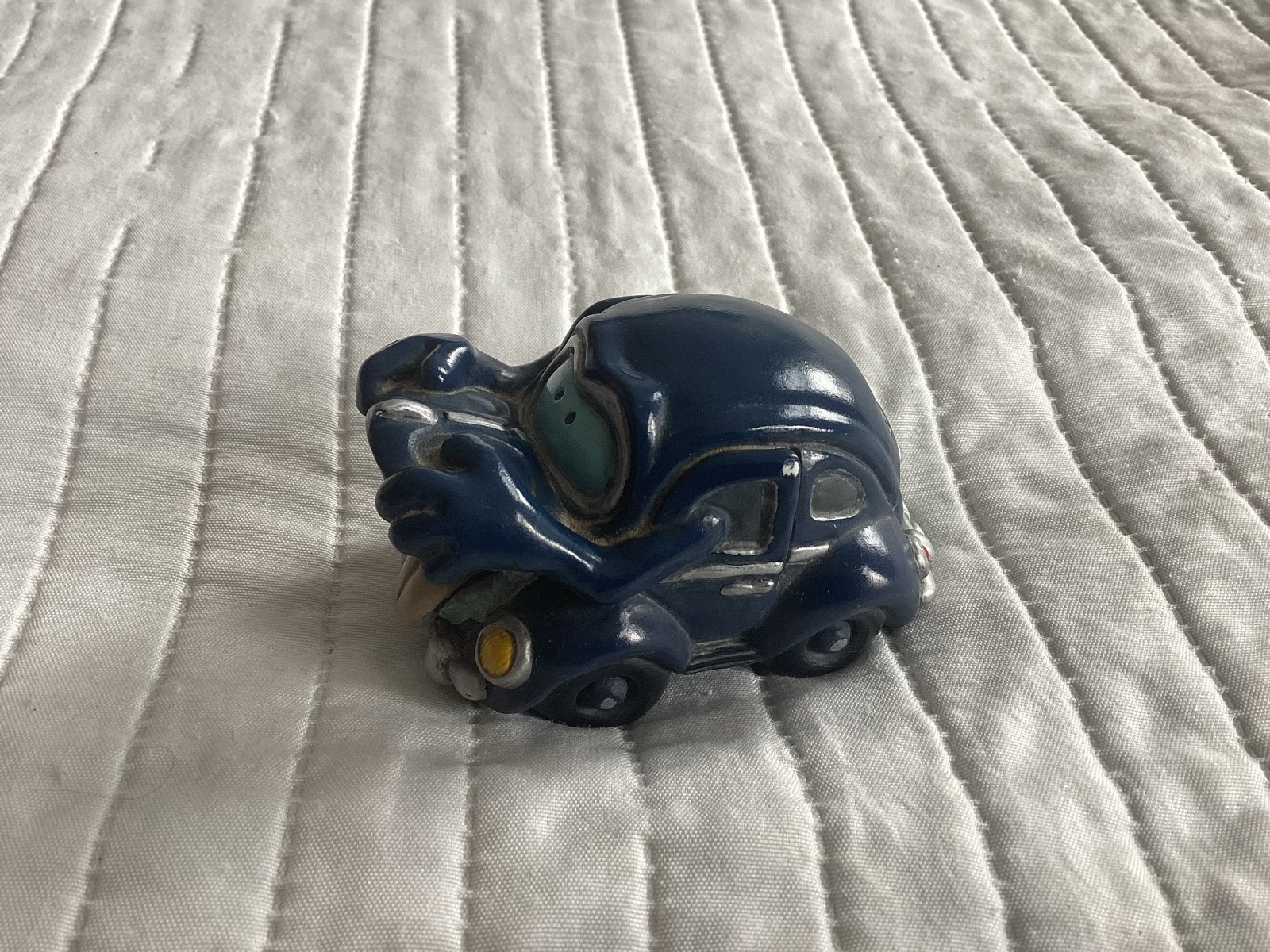 Parastone VW Kever beeldje - "VW bonnet open" blauw, Ophalen of Verzenden, Zo goed als nieuw