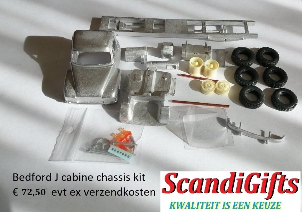 wm bedford TJ chassis cabine kit, Ophalen of Verzenden, Nieuw, Bus of Vrachtwagen