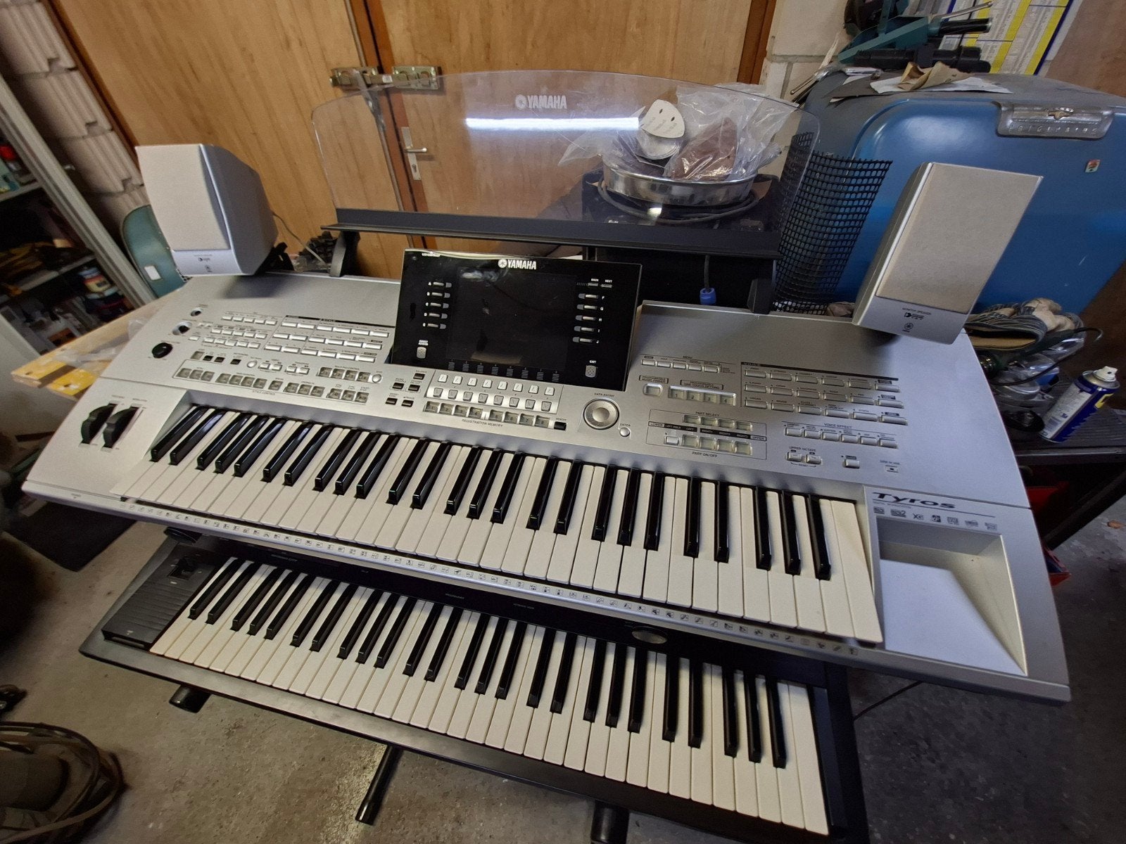 Yamaha Tyros 1 & Korg DS 8 Synthesizer, Muziek en Instrumenten, Ophalen, Gebruikt, Yamaha, Aanslaggevoelig