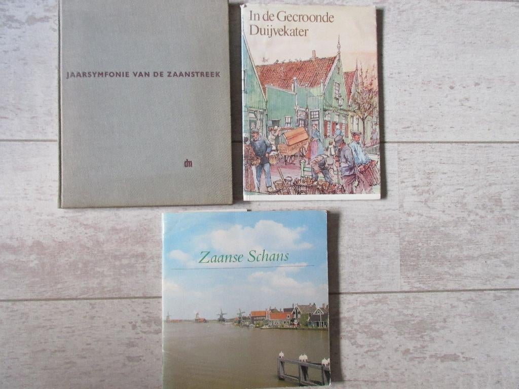 Boeken over Zaanstreek en Zaansche Schans, Ophalen of Verzenden, 20e eeuw of later, Gelezen, Diverse auteurs