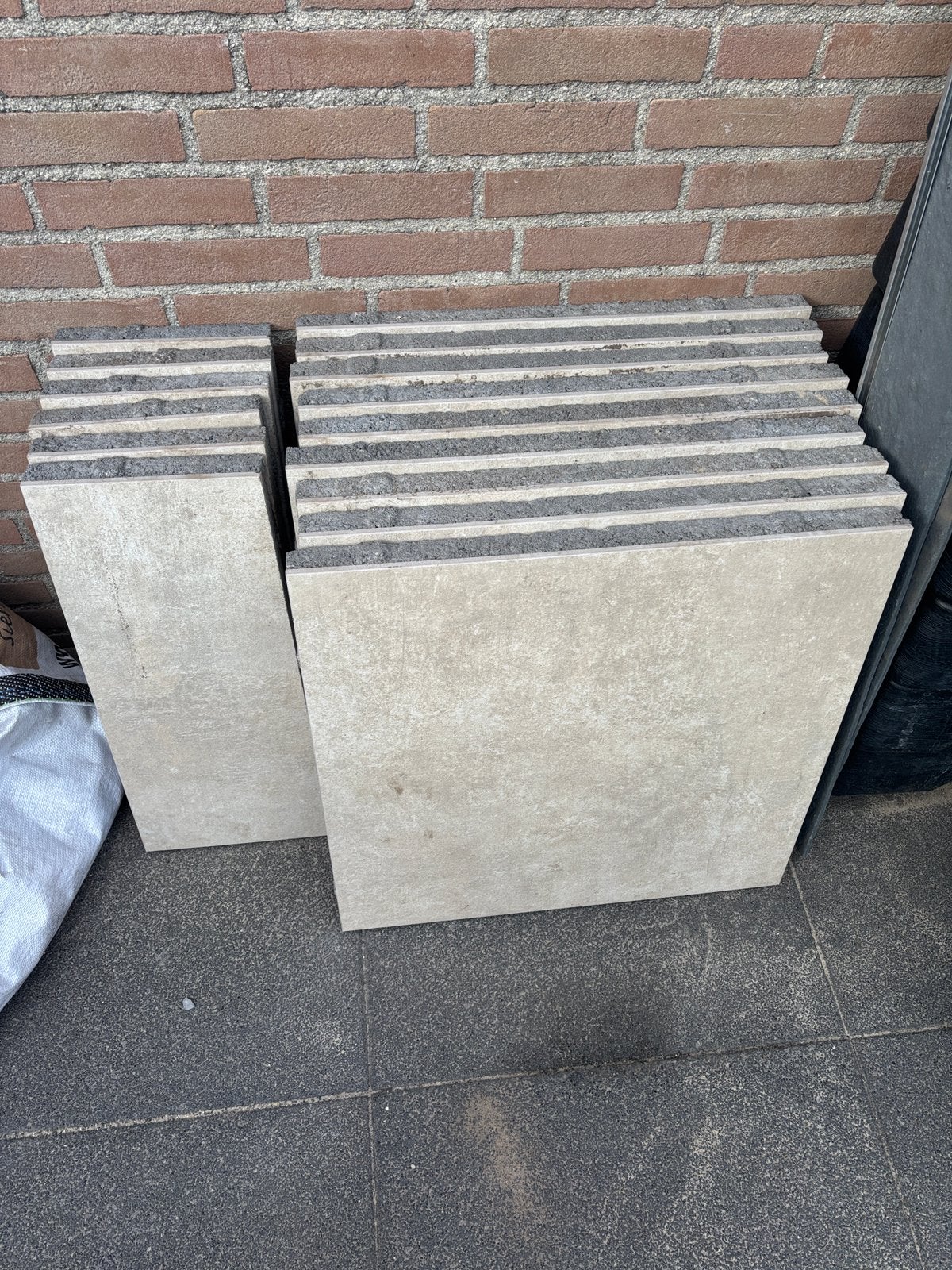 Te koop terrastegels 60 x 60 x 4, Tuin en Terras, Tegels en Klinkers, Ophalen, Keramiek, Nieuw, Minder dan 5 m²