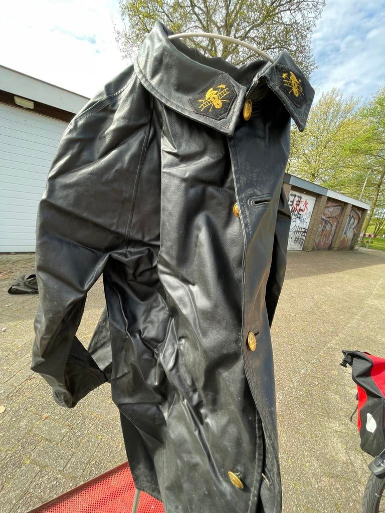 Oude brandweer jas, Ophalen, Zo goed als nieuw