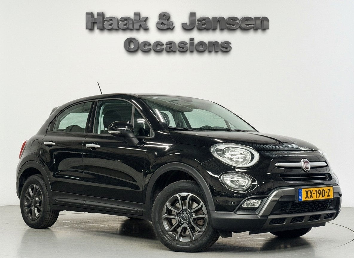Fiat 500 X 1.4 Turbo MultiAir Lounge Cross Leder Cruise, Auto's, Fiat, Voorwielaandrijving, Gebruikt, 4 cilinders, 500X