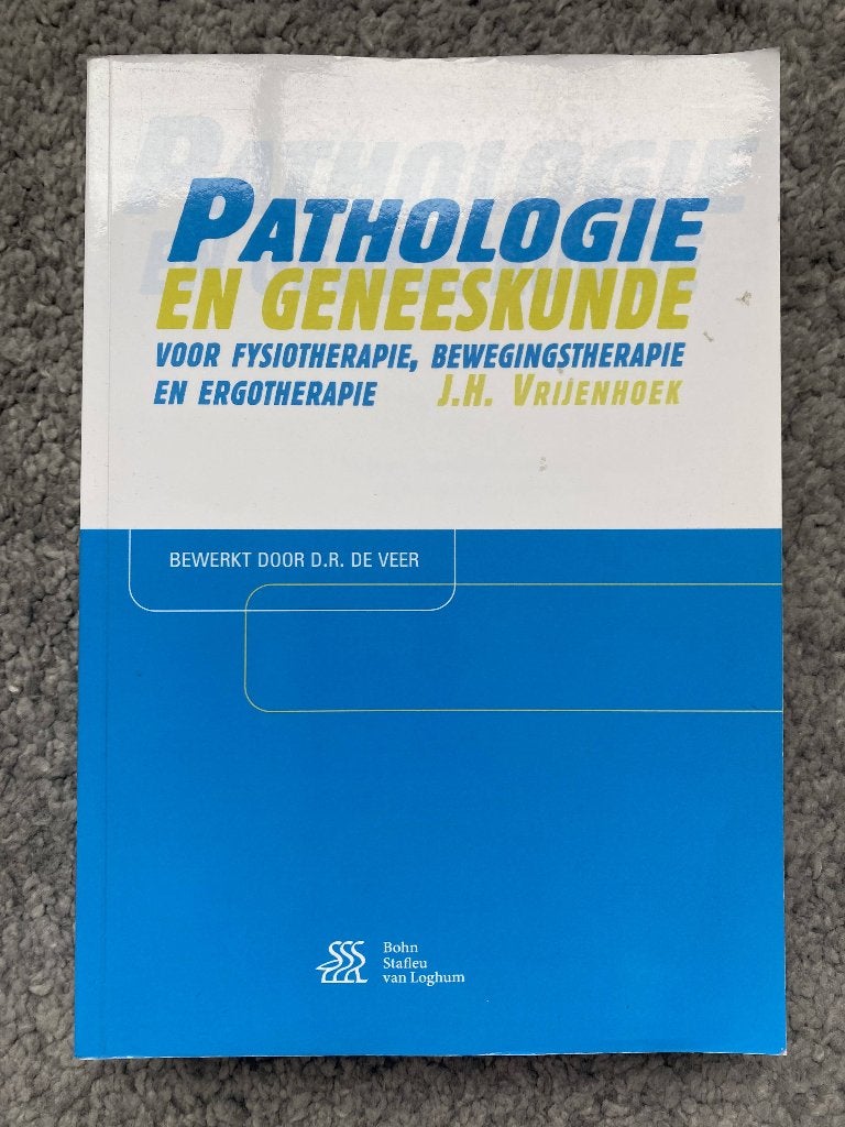 Pathologie en Geneeskunde, 9789036816014, Boeken, J.H. Vrijenhoek, Ophalen of Verzenden, Beta, WO