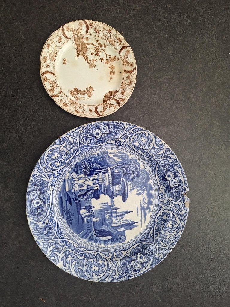 3 stuks oud aardewerk, Ophalen of Verzenden