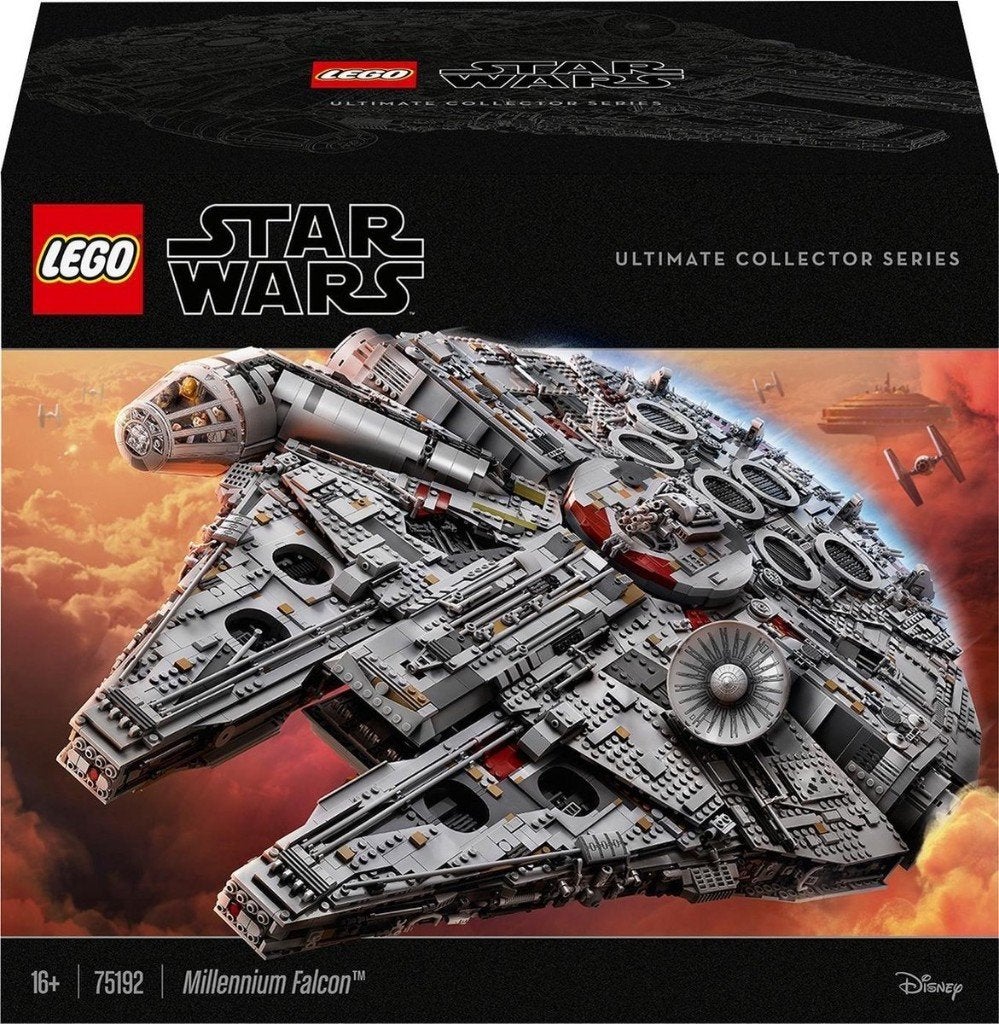 Lego Millennium Falcon 75192, Lego, Ophalen of Verzenden, Zo goed als nieuw, Compleet