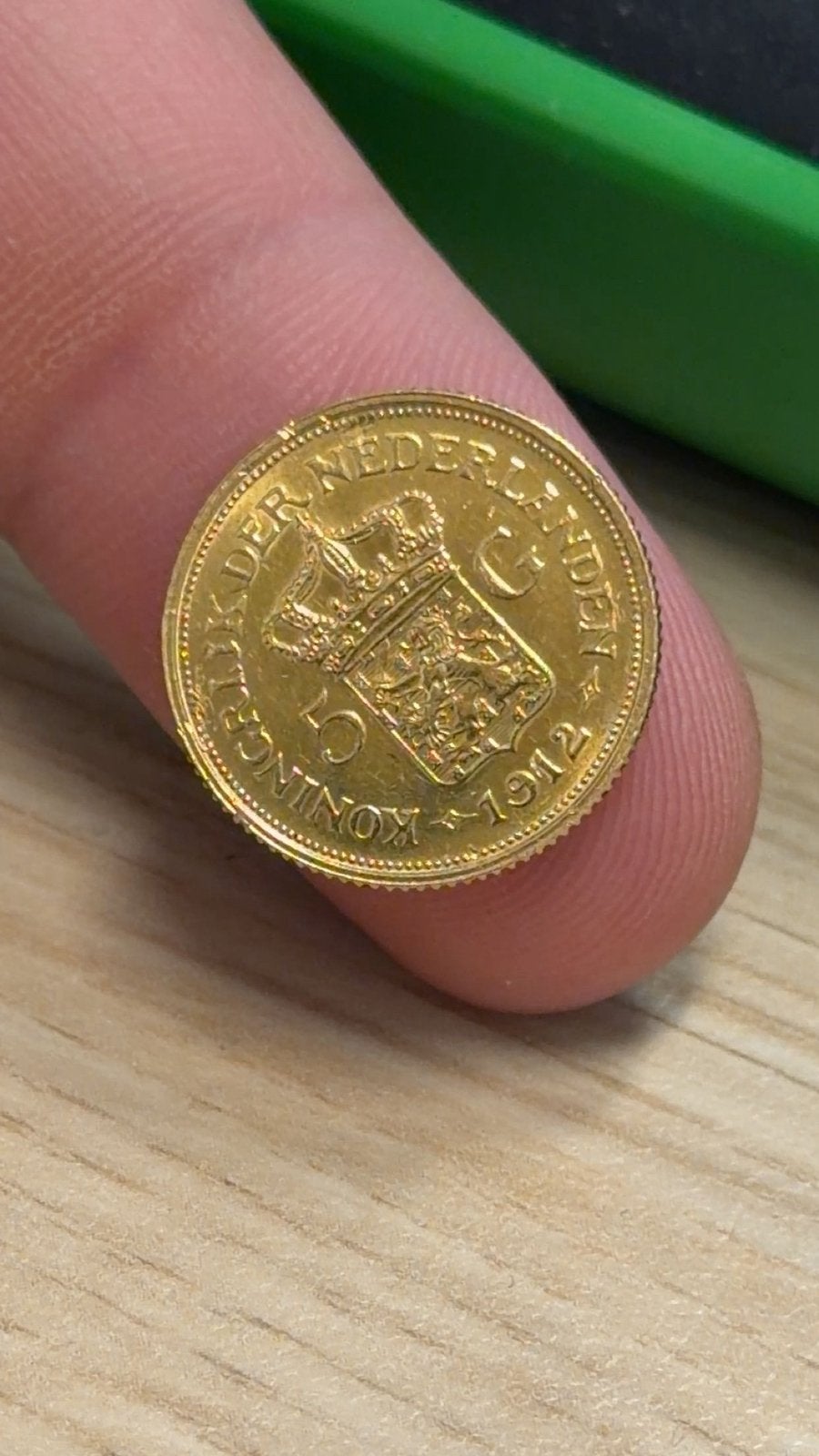Gouden Vijf gulden 1912, Ophalen of Verzenden