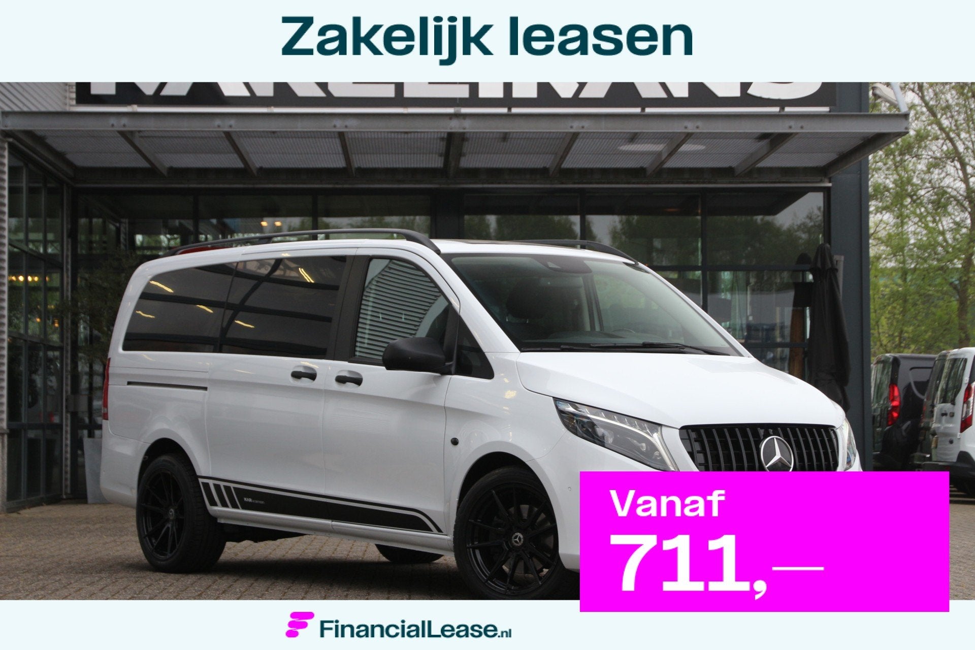 Mercedes-Benz Vito 119 CDI | Aut. | DC | KAR-edition | Navi, Automaat, Dealer onderhouden, Gebruikt, Wit