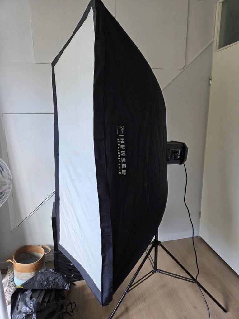 Studiofliters Hensel, Ophalen, Lamp of Flitsset