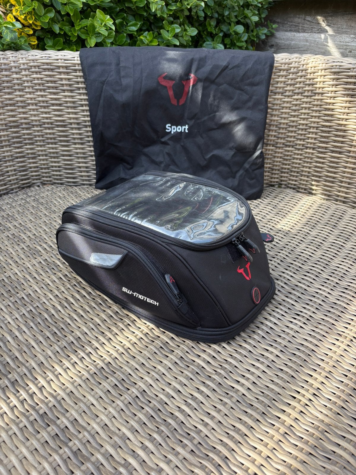 SW Motech Evo Sport tanktas (14-21ltr), Motoren, Accessoires | Koffers en Tassen, Ophalen of Verzenden, Zo goed als nieuw