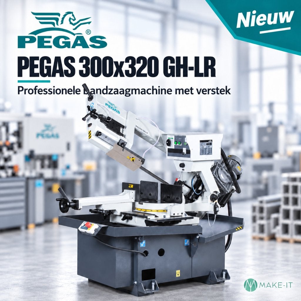 Bandzaagmachine Pegas-Gonda 300x320mm Verstek VOORRAAD!, 70 mm of meer, Nieuw, Pegas-Gonda, Ophalen of Verzenden