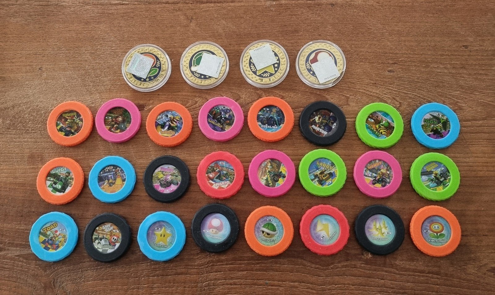 complete set Mario Kart Koins inclusief de 4 limited edition, Plus, Ophalen of Verzenden