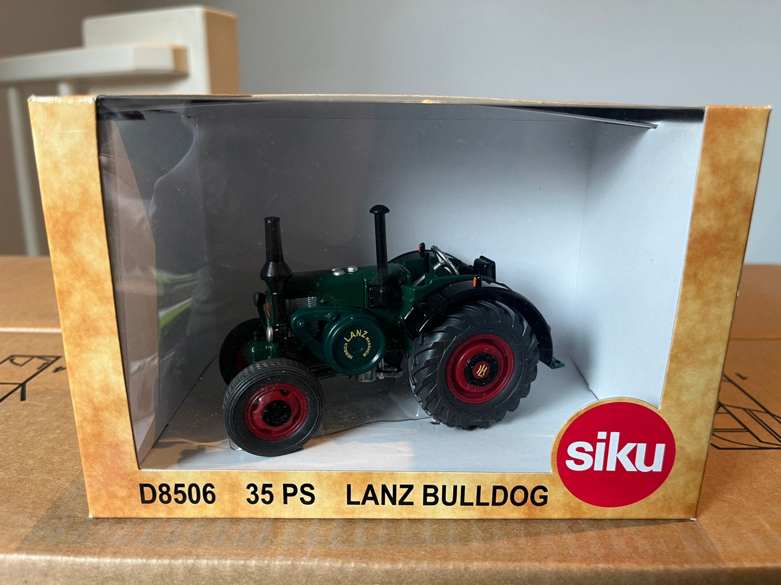 Lanz Bulldog D8506 tractor Siku Brokstedt 2005 30 Jahre, Hobby en Vrije tijd, Ophalen of Verzenden, Nieuw, Tractor of Landbouw