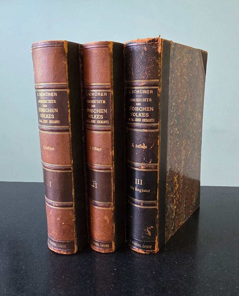 Drie oude boeken over de geschiedenis van het Joodse Volk, Boeken, 14e eeuw of eerder, Overige gebieden, Ophalen, Gelezen