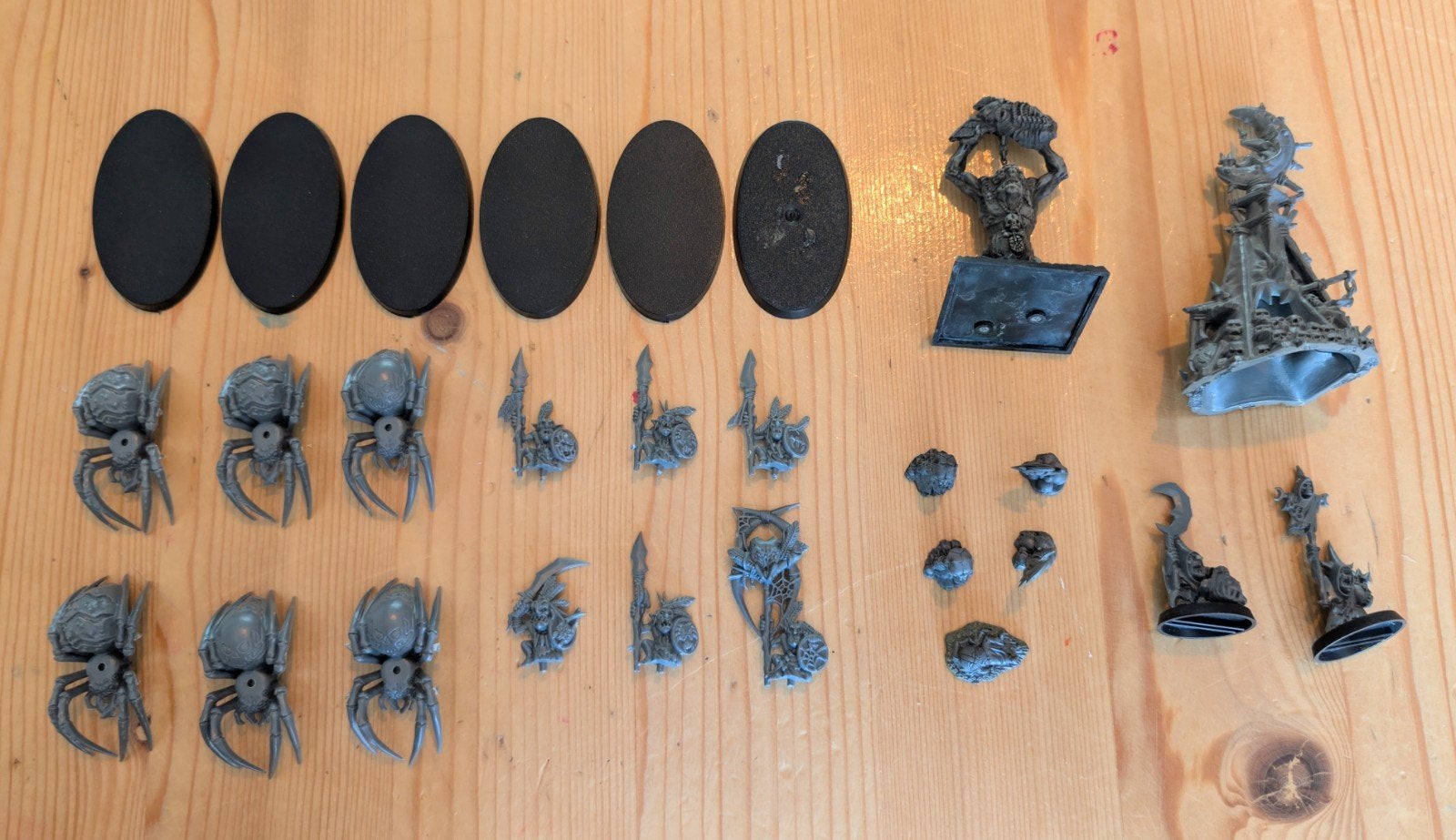 Warhammer Fantasy Night Goblins Gitz verzameling divers, Ophalen of Verzenden, Zo goed als nieuw, Warhammer, Figuurtje(s)