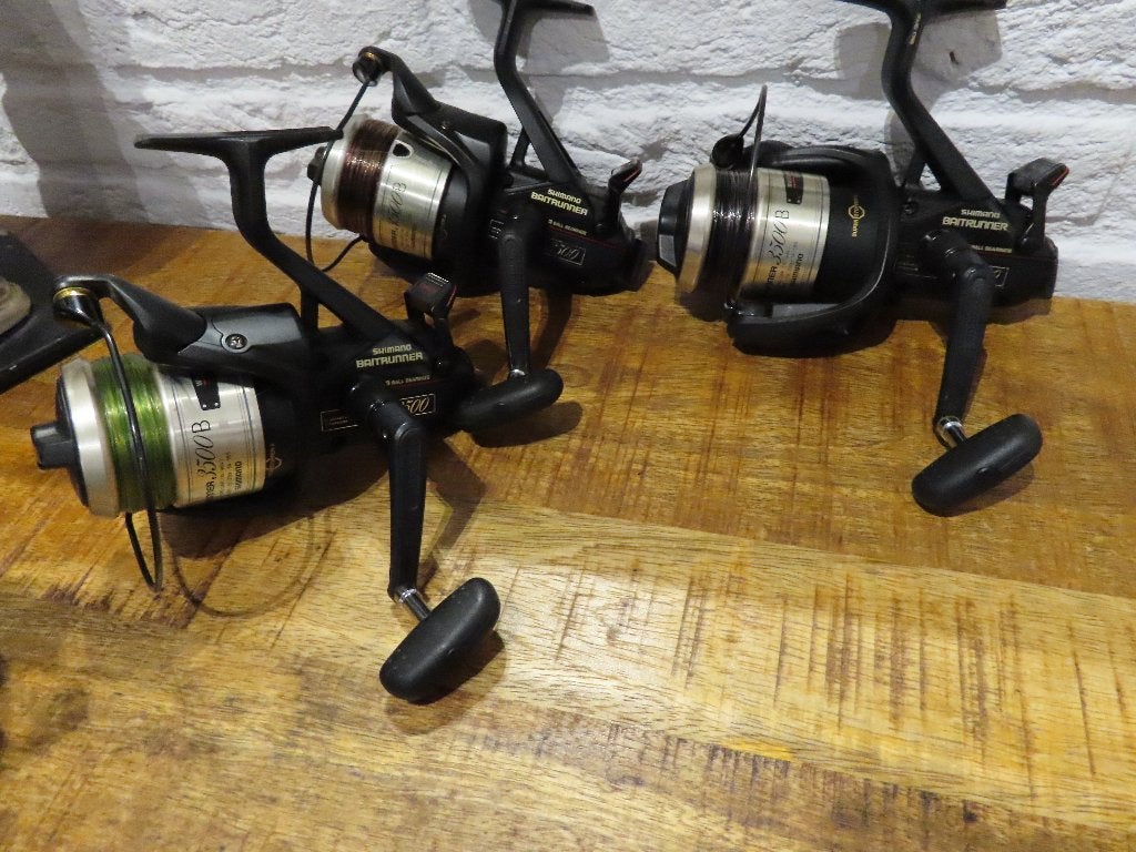 shimano 3500B molens 3 stuks, Ophalen of Verzenden, Gebruikt, Molen