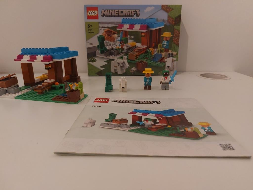 Lego minecraft 21184 compleet, Ophalen of Verzenden, Zo goed als nieuw