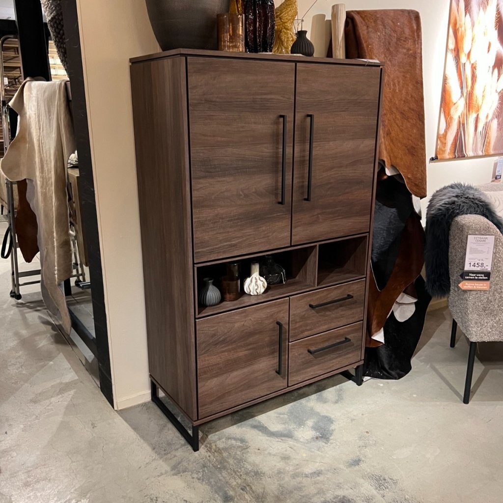 Bergkast Scuro Dark Almond - Pronto Wonen, Niet ingevuld, Niet ingevuld, Niet ingevuld