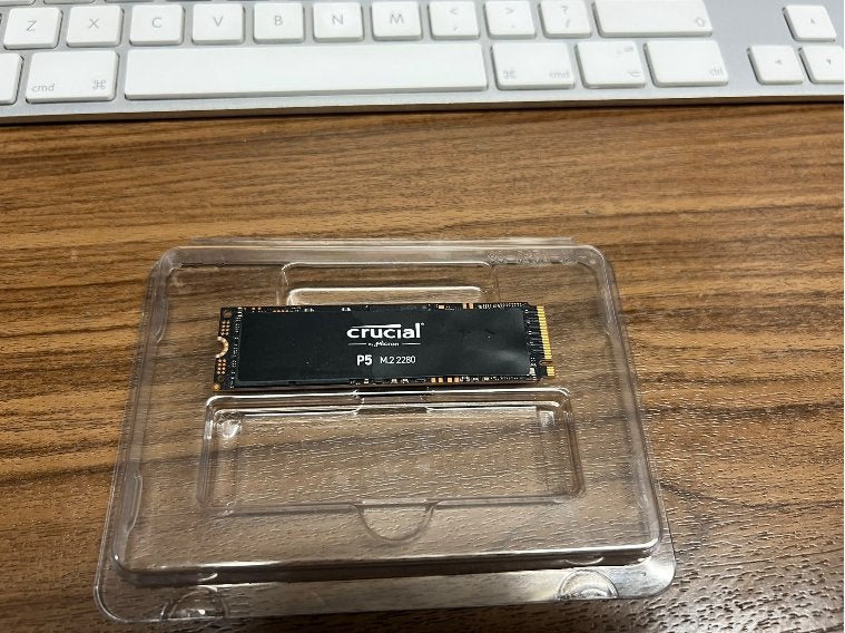 Crucial P5 M.2 NVMe SSD – 2 TB, Computers en Software, SSD, Ophalen of Verzenden, Zo goed als nieuw, Crucial
