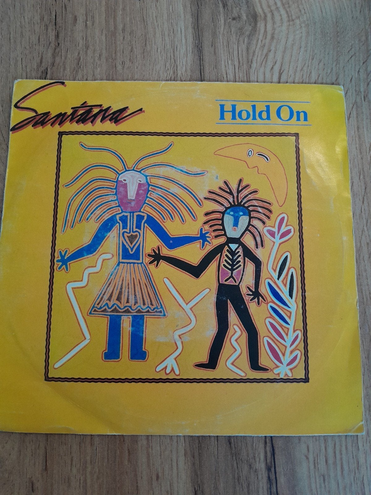 Santana 7 inch hold on, Ophalen of Verzenden, 7 inch