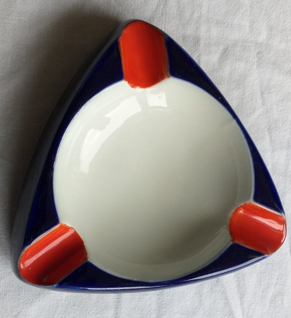 2 OUDE ASBAKKEN ( OOK PER STUK TE KOOP), Ophalen of Verzenden, Gebruikt