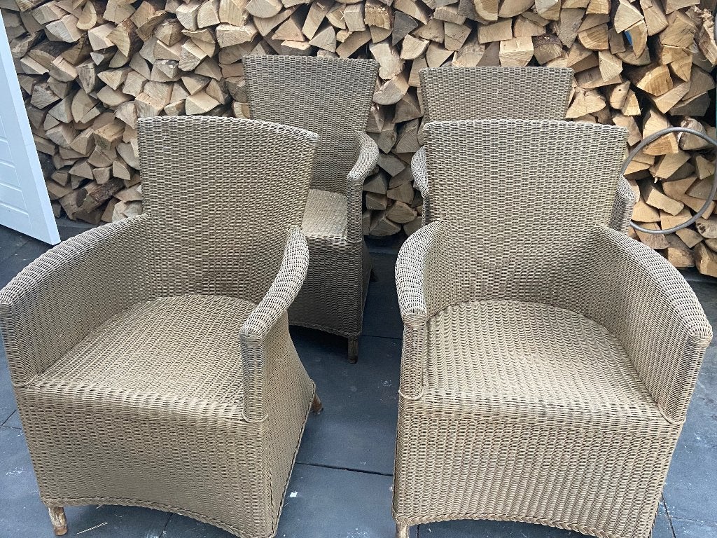 Stoelen, Ophalen, Gebruikt, Bruin, Vier