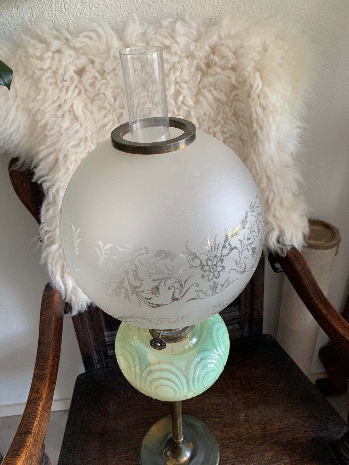 Staande lamp, Ophalen