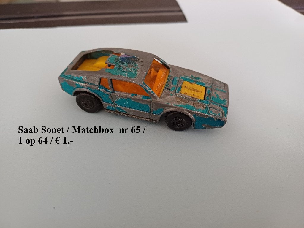 saab modelauto, Ophalen of Verzenden, Gebruikt, Auto