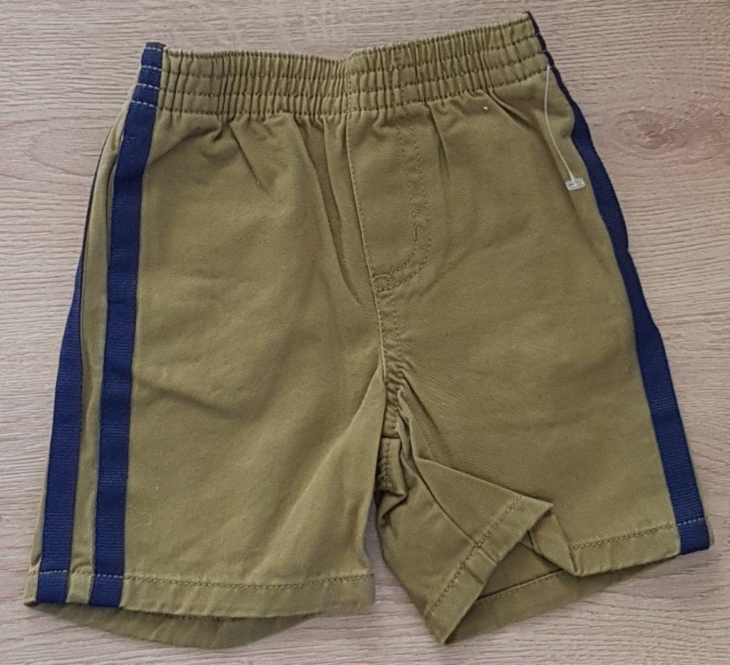 Gymboree short khaki/blauw maat 62 NIEUW (2239) a, Kinderen en Baby's, Babykleding | Maat 62, Broekje, Gymboree, Nieuw, Ophalen of Verzenden